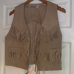 Vintage Suede Leather Vest